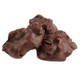 Ashers sugar free milk chocolate almond clusters, rich brown, visible crunchy almonds, approx 41 pieces.