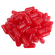 Vibrant red Hot Tamales chewy cinnamon candy. America's #1 cinnamon candy, approx 225 pieces per pound.