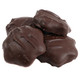 Asher's sugar-free dark chocolate cashew caramel patties, rich brown, creamy caramel, crunchy cashews, 27 per lb.