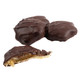 Ashers Sugar-Free Dark Chocolate Cashew Caramel Patties. Rich dark brown chocolate, creamy caramel, crunchy cashews.