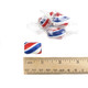 Red, White, and Blue Mint Twists, individually wrapped peppermint candy, approx 95 per pound, patriotic 4th of July treat.