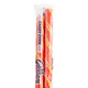 Gilliam Old Fashioned Candy Corn hard candy sticks, orange, yellow, white. Box of 80 individually wrapped 5-inch sticks.