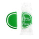Sour Apple Jelly Fruit Slices, individually wrapped, sugar-drenched green candy, approx 32 per pound.