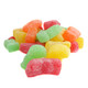 Easter jelly candy mix, orange, red, yellow, green bunnies, eggs, carrots, assorted fruit flavors.