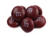 Maroon M&M's candy, approximately 500 vibrant pieces per pound, rich coloring perfect for displays and treats.