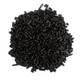 Small, irregular black sprinkles from Sprinkle King, ideal for baking, Halloween candy, and dessert toppings.