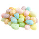 Assorted speckled pastel jelly beans, fruit flavors, ideal Easter candy, approx. 150 per pound.