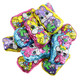 Palmer Bright Chocolate Easter Bunnies, individually wrapped in colorful foils, approx. 45 per pound.