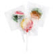 Individually wrapped Tiger Pops lollipops with clear wrappers showcasing the bright fruity swirls, perfect for party favors and candy buffets.