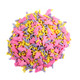 Pastel purple, yellow Unicorn Sprinkles with adorable unicorn shapes, perfect for cakes, cookies, and cupcakes.