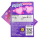 Valentine Razzles Hearts candy, 24 packs of red, pink, purple heart-shaped Blueberry, Strawberry, Raspberry flavors.