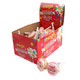 24 individually wrapped Smarties Mega Lollies, biggest two-toned lollipops with sweet & sour fruity flavors.