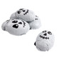 Halloween Double Crisp Chocolate Skulls, ghoulish skull foils, approx. 47 per pound.