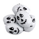 image of halloween candy double crisp chocolate skulls foil wrapped chocolates pirate