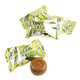 Colombina Butter Toffee Hard Candy, elegant gold foil, individually wrapped pieces, rich buttery toffee.