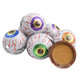 Halloween Chocolate Peanut Butter Creepy Peepers by Palmer's with festive eyeball wrappers for trick-or-treating.