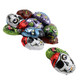 Colorful foil-wrapped Palmer Halloween Chocolatey Monsters, assorted spooky characters, 47 pcs/lb.
