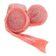 Vibrant red strawberry sour rolled belts, sugar-dusted. Tangy sweet strips, approx 12 per pound.