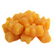 Vibrant orange Mango Chili Gummy Bears, 1 1/2'' tall, approximately 39 per pound. Sweet with a spicy kick.