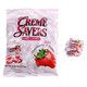 Creme Savers Strawberry & Creme hard candy, red and white swirled, individually wrapped, 6.25oz bag.