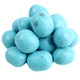 Blue Robin Eggs, mini chocolate covered marshmallows, thin blue candy shell, approx 75 pieces, Easter candy.