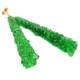 image of green rock candy sticks wrapped st patricks day