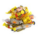 Colorful old fashioned candy mix, 1lb, 80 pieces. Classic nostalgic candies: Mary Jane, Bit O Honey, Chick O Sticks, taffy.