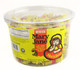 Mary Jane Candy tub, 150 twist-wrapped pieces, brown molasses and peanut butter flavors, classic little girl art.