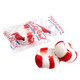 Red Bird Peppermint Puffs, soft white and red, individually wrapped. Approximately 65 pieces per pound.