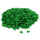 Green shamrock-shaped sprinkles, perfect for St. Patrick's Day cookies, cupcakes, and cakes.