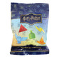 Harry Potter Magical Sweets 6-pack gummy candy with sorting hat, owl, scar shapes, assorted blue, red, yellow, orange colors.