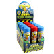 Mega Slime Lickers 2.0, 12 count box, sour blue raspberry and strawberry novelty candy.
