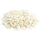Bulk white snowflake sprinkles made of edible pressed sugar, perfect for winter baking and holiday cake decorating