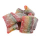 Vibrant rainbow sour belts, approximately 90 chewy mini candy pieces.