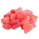 Red and pink Sour Patch Kids Sour Gummy Hearts, approx 125 pieces per pound. Chewy Valentine's candy.