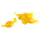 Butterscotch Hard Candy, yellow wrapped, approx 87 pieces per pound. Classic old fashioned retro candy.
