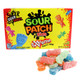 Sour Patch Kids Extreme 12-pack 3.5oz theater boxes, colorful red, green, orange sour gummy candy.