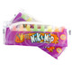 Nik L Nip Wax Bottles, 12 packs, 8 retro rainbow fruit liquid filled bottles per pack, classic candy.
