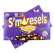 12 pack Smore Cookie Dough Bites, rich chocolatey exterior with marshmallow and graham cracker flavors.
