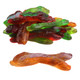 image of haribo twin snakes bulk unwrapped candy gummy rainbow worms
