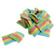 Kervan Mini Sour Rainbow Belts, vibrantly colored gummy candy strips, approx 150 pieces per pound.