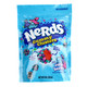 Nerds Clusters Very Berry, blue, purple, red crunchy candy bits covering soft chewy sweet gummies.