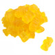 Yellow Mango Gummy Bears, tropical mango flavor candy, approx 125 pieces per pound.