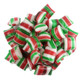 Cavalier Candies red, green, white striped hard mints. Classic Christmas candy, approx 90 per pound.