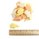 Sour Gummy Lightning Bolts, super sour candy, lightning bolt shape, approximately 65 per pound.