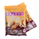 Brach's Nips Caramel Hard Candy, 3.25oz bag, approx 14 golden caramel pieces.