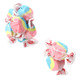 Colorful, creamy, fruity Salt Water Taffy Shaved Ice candy pieces, approx 65 per pound from Taffy Town, Made in USA.