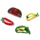 Fini Fruit Mania, vibrant multi-colored licorice candies. Red apple, green watermelon, strawberry shapes. Over 100 pieces.