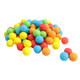 Mini Neon Jawbreakers, bright multi-colored, bumpy, sweet and tart, 5 fruity flavors, approx 460 per pound.