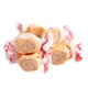 Taffy Town Salt Water Taffy, Cookie Butter flavor. Tan pieces, approximately 65 per pound, rich buttery taste.